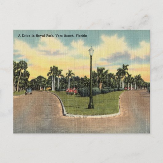 , Royal Park, Vero Beach, Florida Briefkaart (Voorkant)