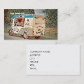 Royal Parks  Ice Cream Truck Visitekaartje (Voorkant / Achterkant)