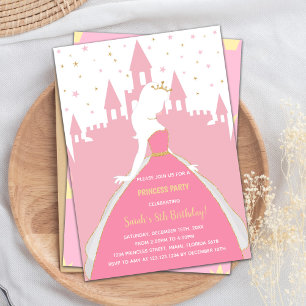 Royal Party Kaart voor meisjes