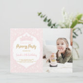 Royal Party-uitnodigingen voor kinderen Kaart (Staand voorkant)