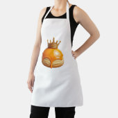 Royal Pastry Crown Apron Schort (Insitu)