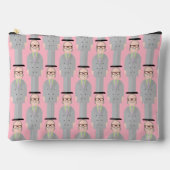 Royal – Patterned Zipper Accessory Pouch Etui (Voorkant)