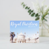 Royal Pavilion Brighton England TRAVEL Briefkaart (Staand voorkant)