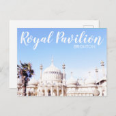 Royal Pavilion Brighton England TRAVEL Briefkaart (Voorkant / Achterkant)