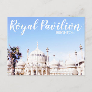 Royal Pavilion Brighton England TRAVEL Briefkaart