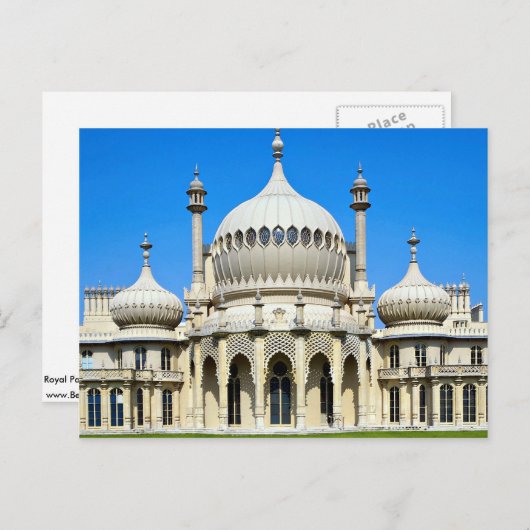 Royal Pavilion, Brighton, Sussex, Engeland Briefkaart (Voorkant / Achterkant)