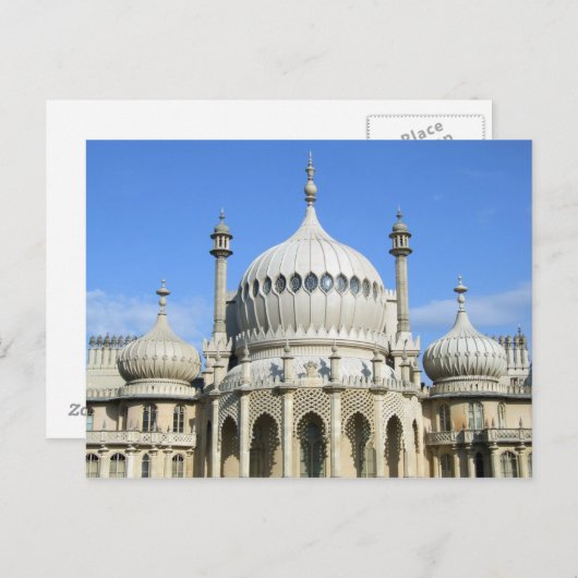 Royal Pavilion, Brighton, Sussex, Engeland Briefkaart (Voorkant / Achterkant)