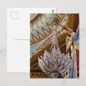 Royal Pavilion Plafond & Kroonluchter Print Briefkaart (Voorkant / Achterkant)