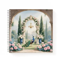 Royal Peacock Garden"Persoonlijk Spiraal Notebook