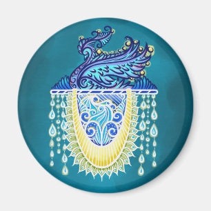 Royal Peacock Radiance Magneet