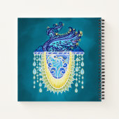 Royal Peacock Radiance Notitieboek (Achterkant)