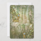 Royal Peacock Temple Dreams Kaart (Achterkant)