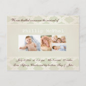 Royal Photo Birth Aankondiging (Voorkant)