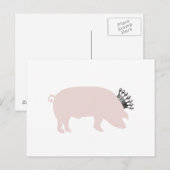 Royal Pig Briefkaart (Voorkant / Achterkant)