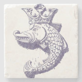 Royal Pike Stenen Onderzetter (Voorkant)