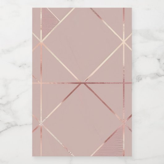 Royal Pink Ceramic-Lid Jar Voedselcontainer Etiket (Enkel label)