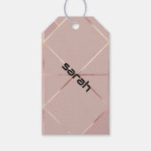 Royal Pink Gift Kaart Cadeaulabel (Voorkant)