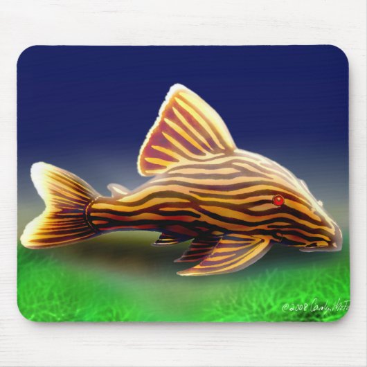 Royal Pleco Mousepad Muismat (Voorkant)
