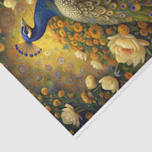 Royal Plumage Decoupage Tissuepapier (Detail)