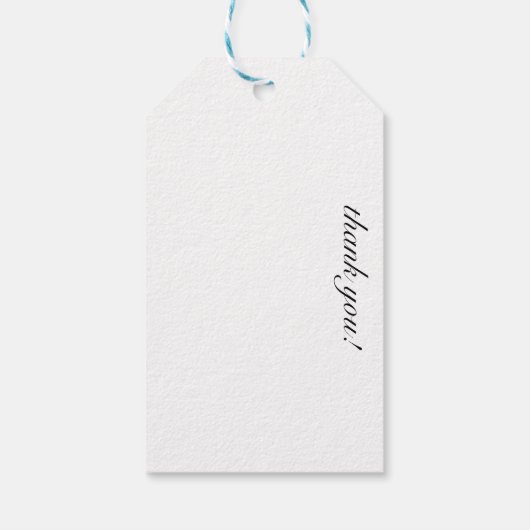 Royal Plumage - Luxe Pauw Veer Patroon Cadeaulabel (Achterkant)