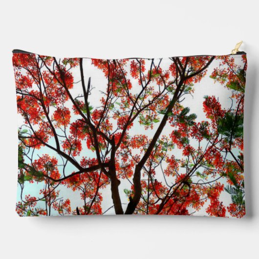 Royal Poinciana Flamboyant Flame Tree Etui (Achterkant)