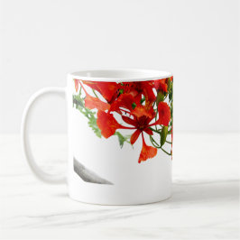 Royal Poinciana,Gulmohar Floral Classic Mug  Koffiemok