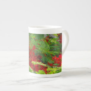 Royal Poinciana Porselein Kop