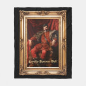 Royal Portrait Custom gepersonaliseerde foto  Fleece Deken (Voorkant)