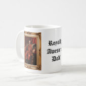 Royal Portrait Custom gepersonaliseerde foto  Koffiemok (Voorkant links)