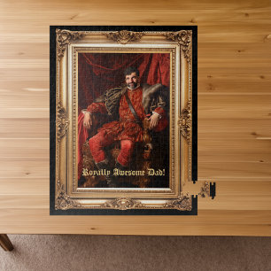 Royal Portrait Custom gepersonaliseerde foto  Legpuzzel