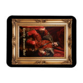 Royal Portrait Custom gepersonaliseerde foto  Magneet (Horizontaal)