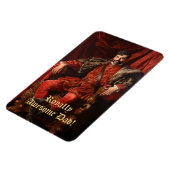 Royal Portrait Custom gepersonaliseerde foto Magneet (Linkerzijde)