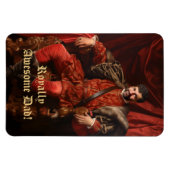 Royal Portrait Custom gepersonaliseerde foto Magneet (Horizontaal)