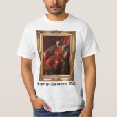 Royal Portrait Custom gepersonaliseerde foto  T-shirt (Voorkant)