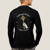 Royal Power & LoyaltyT-Shirt Tri-Blend Shirt (Achterkant volledig)