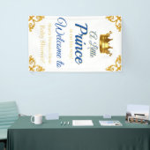 Royal Prince Baby shower Banner (Beurs)
