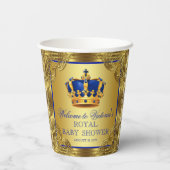 Royal Prince Baby shower papieren bekers (Achterkant)