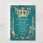 Royal Prince Baby Shower Uitnodigingen (Voorkant)