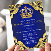 Royal Prince Baby Shower-uitnodigingen Kaart