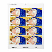 Royal Prince Baby shower Waterflesetiketten Etiket (Full Sheet)