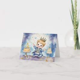 Royal Prince Birthday Uitnodiging