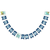 Royal Prince Boy Verjaardagsfeestje Bun Vlaggetjes (Alle)