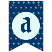 Royal Prince Boy Verjaardagsfeestje Bun Vlaggetjes (Derde vlag)