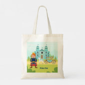 Royal Prince Boy verjaardagsfeestje Tote Bag (Achterkant)