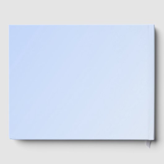 Royal Prince Castle Carriage Blue Gold Boy Gastenboek (Achterkant)