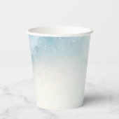 Royal Prince Castle Draak Kroon Blauw Goud Jongen Papieren Bekers (Achterkant)