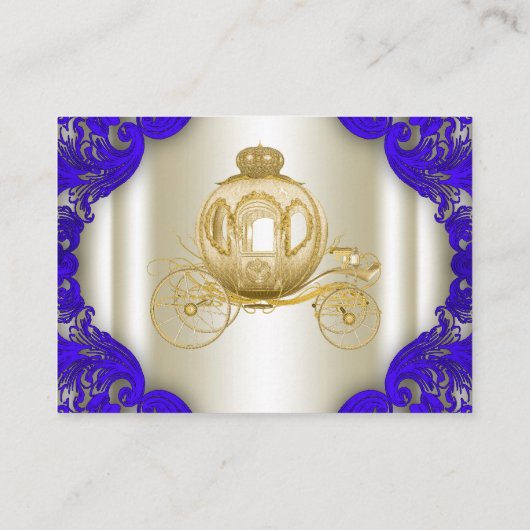 Royal Prince Luier Raffle Tickets Informatiekaartje (Achterkant)