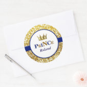 Royal Prince stickers in blauw en goud (Envelop)