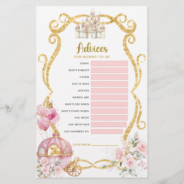 Royal Princess Adviezen voor Mom-to-be Games (Voorkant)