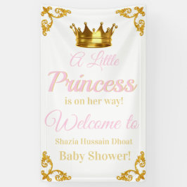 Royal Princess Baby shower Banner